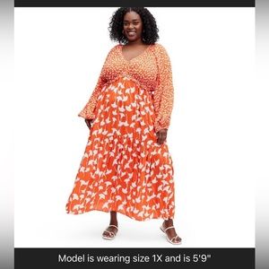 BRAND NEW WITH TAG ✨Limited Edition ✨ DVF for Target women’s V-Neck Ginko Dress